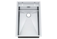 Luxurious Single Bowl Bathroom Sink Commercial Grade Brushed Finish