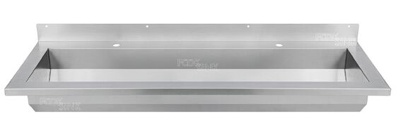 Durable Stainless Steel Laundry Wash Trough Suitable for Commercial Laundry Facilities and Industrial Cleaning Needs
