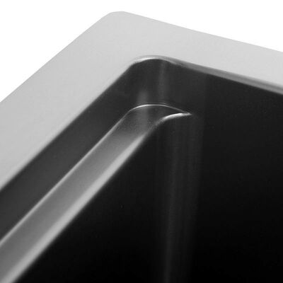 Durable 32inch Above Corner 16/18Gauge SUS304 Stainless Steel Workstation Kitchen Sinks Undermount Single Bowl Soundproof Multifunction Sink With Cutting Board & Accessories