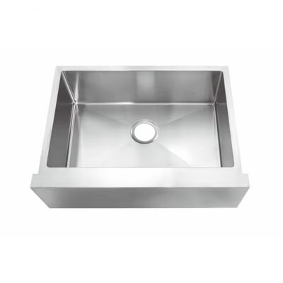 Nieuwe Stijl Boerderij Roestvrij Staal Keuken Spoelbakken Gouden Luxe 28/34 Inch Voorschort 18 Gauge Geborstelde Afwerking Zwart Mat Nano Spoelbak