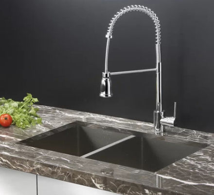 32"Lx19"W Double Basin Farmhouse Sink , Rectangular Stainless Steel Undermount Sink
